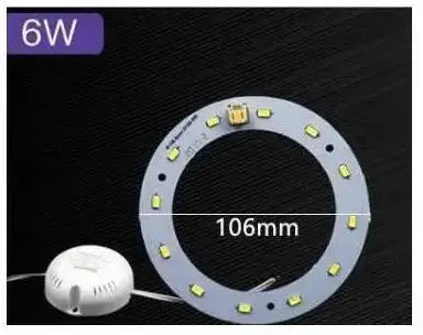 6W 12W 15W 18W 24W 36W 80W 100W LED Ring PANEL Circle Light AC220V-240V SMD 5730 LED Round Ceiling Board The Circular Lamp Board