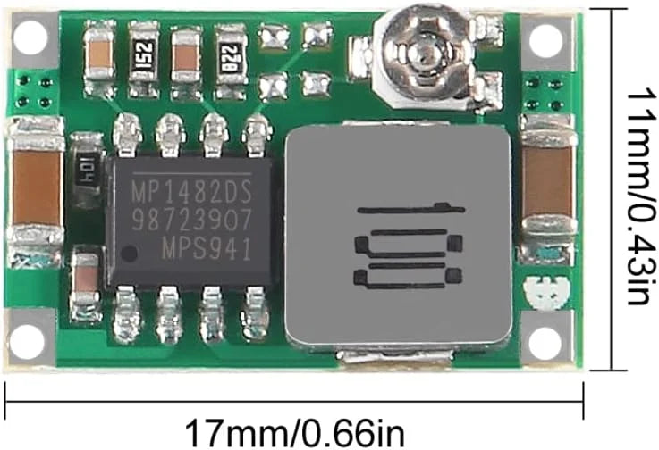 1/5/10PCS Mini360 Model Airplane Power Supply Step-down Module DC Ultra-small Supply Module Car Power Supply Ultra LM2596