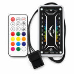 Computer Case PC Cooling Fan RGB Adjust LED 120mm Quiet + IR Remote New Computer Cooler Cooling RGB Case Fan For CPU