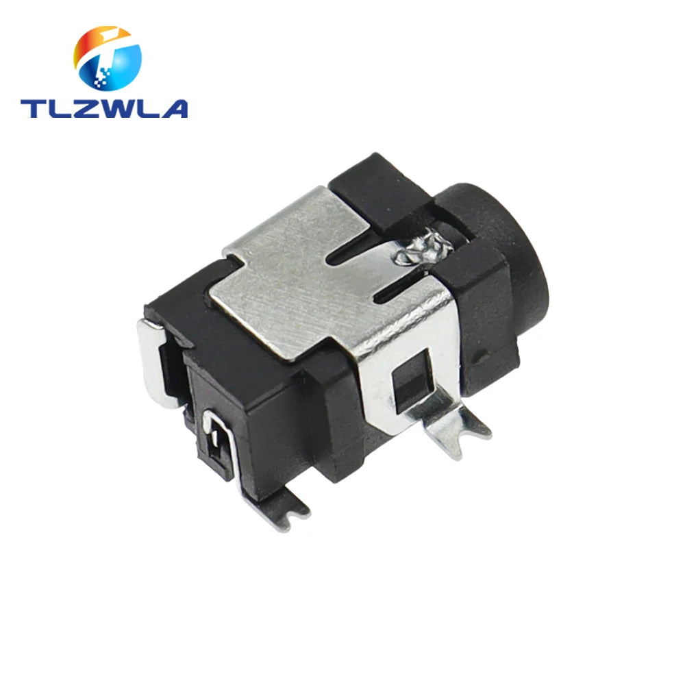 10PCS DC031A DC Power Supply Jack Socket Female Panel Mount Connector 3.5mm 1.35mm DC-031A 3.5*1.35