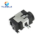 10PCS DC031A DC Power Supply Jack Socket Female Panel Mount Connector 3.5mm 1.35mm DC-031A 3.5*1.35