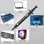 Thermalright TF7 2g Thermal Paste 12.8 W/mK CPU Heat Sink Paste for CPU &  CPU Air Cooler