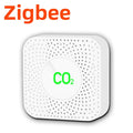 Tuya CO2 Carbon Dioxide Sensor CO2 Detector NDIR High-Precision Measurement Exceeds Standard Alarm Smart Home Linkage Tuya Senso