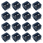 10/50PCS PCB Terminal Block Connector Pitch 5.0mm KF301 Straight Pin 2P 3P Screw PCB Terminal Blocks Connector Assortment Kit
