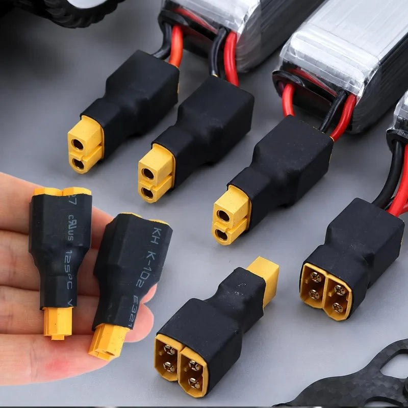 XT60/XT90 Male Female Parallel Plug Adapter Converter Connector Cable Lipo Battery Harness Series Plug Wiring Replacement Part