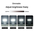 1-10PCS LED Intelligent RGBW Bulb GU10 E27 E14 24 Key Infrared Remote Control AC110V 230V 6W 10W Color Plus White Light Dimming