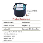 ZED-F9P/UM980/UM981/UM960/Beiyun M20 GNSS/GPS Centimeter-Level RTK Module with Helix Antenna Compass IST8310/RM3100,FOR UAV