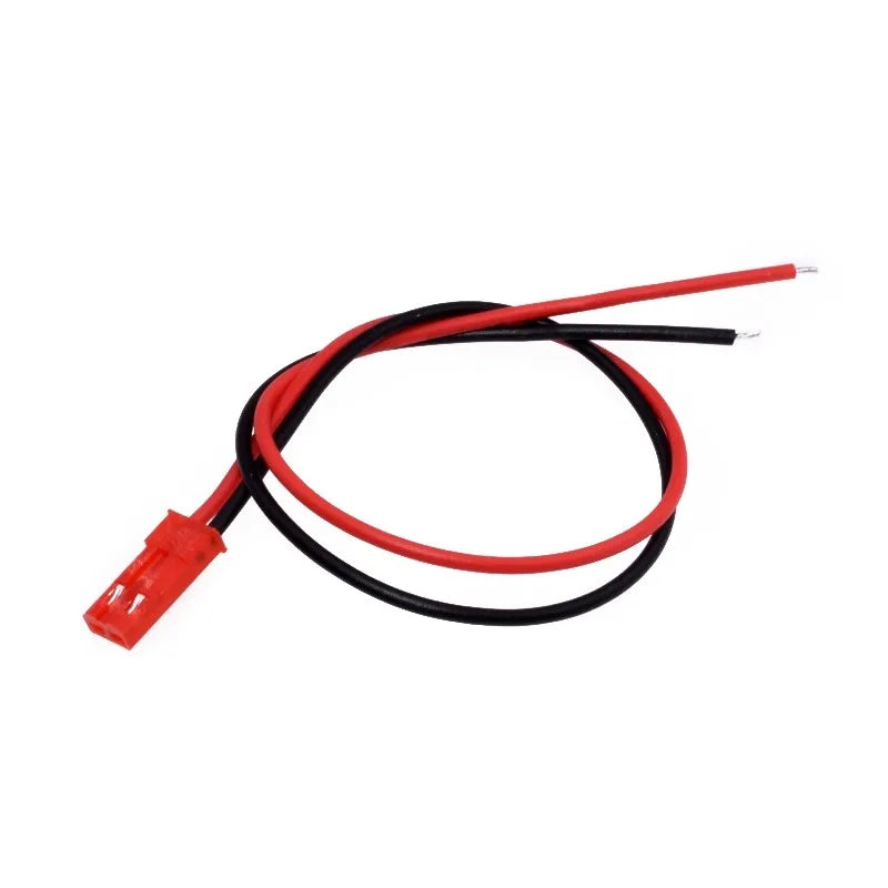 10Pairs 100mm 200mm 2 Pin JST Plug Connector Male+Female Plug Connector Cable Wire for RC Toys Battery LED Lamp