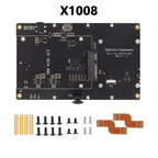 X1008 Raspberry Pi 5 PCIe to 2.5" 3.5" SATA HDD/SSD Dual Double-SATA (NOT BOOT From SATA/SSD