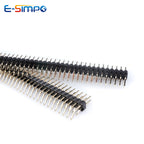 10pcs 2.54mm Double Row Right Angle RA SMT Horizontal SMD/SMT 2X3/4/5/6/7/8/10/20/40P PCB Surface Mount PH8.5 Male Female Header