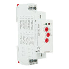 2Pcs GRT8-M1 Multifunctional Delay Time Relay with 10 Functions DIN Rail Mount AC/ 12V~240V Multifunctional Delay Time Relay