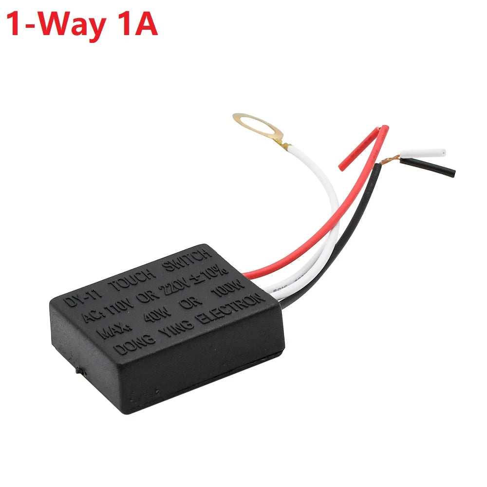 AC 220-240V 1Way/4Way Touch Sensor Switch Desk Light Parts Touch Control Sensor Dimmer for Bulbs Lamp Switch 15-85W Touch Switch