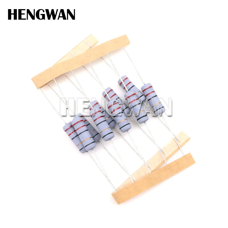 10pcs 3W 5% Wire Wound Resistor Fuse Winding Resistance 0.1R 0.1 0.15 0.22 0.33 0.47 0.5 1 2.2 4.7 6.8 10 22 33 47 51 68 100 ohm