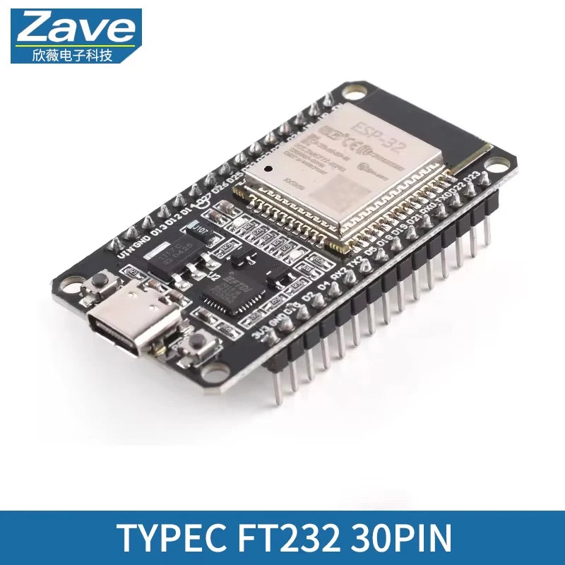 ESP32-S3 ESP32 Development Board WiFi Bluetooth Dual Core ESP-WROOM-32 USB Type-C CP2102 CH340 Compatible Arduino IoT DIY Module