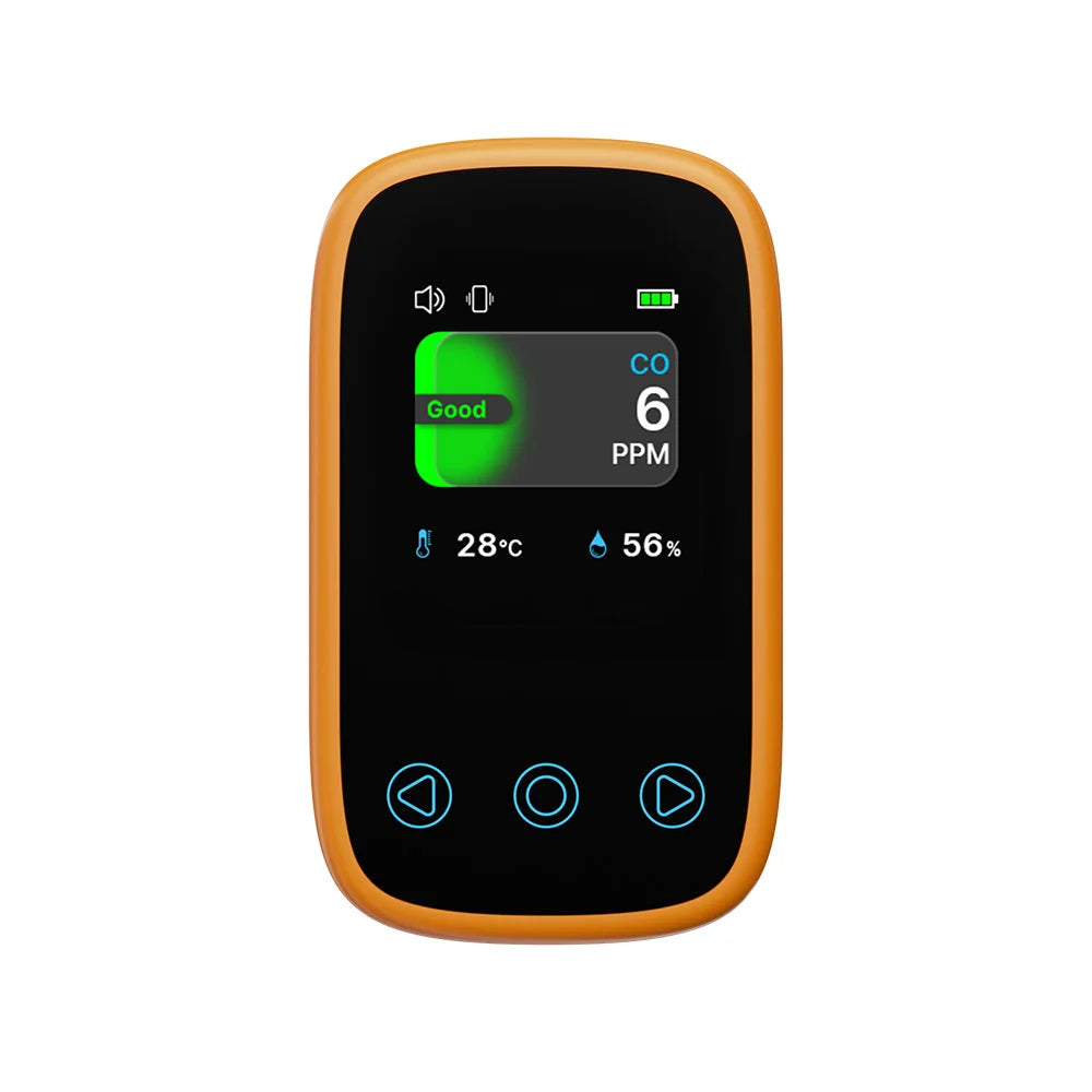 3 In1 Air Quality Meter CO2 Temperature Humidity Tester LCD Screen NDIR Sensor Carbon Dioxide Monoxide Detector with Voice Alarm