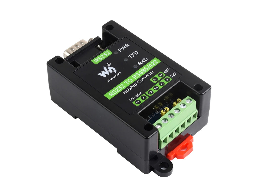 Industrial-grade RS232 to RS485/422 Active Digital Isolated Serial Converter SP3232EEN SP485EN Chips