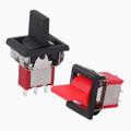 SPDT DPDT Reset Latching Toggle Switch RLS-102 5A 125V 3A 250 AC Mini 3 6PIN ON-ON ON-OFF-ON Rocker Switch