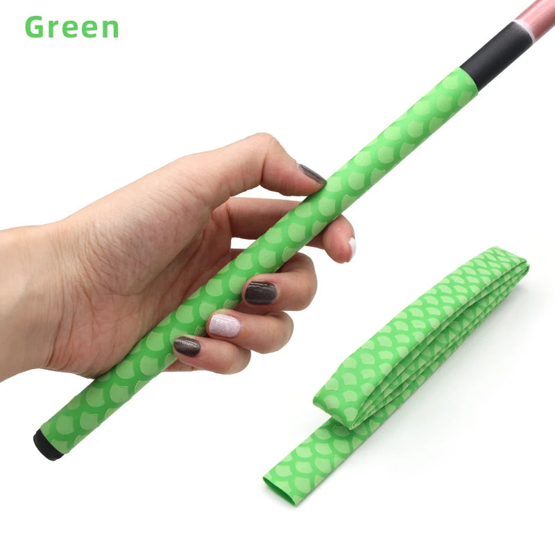 1m/pc﻿ Fish Scale Anti-slip Heat Shrink Tube Dia.15~45mm 2:1 Non-slip Handle Repair Electrical Cable Insulation Fishing Rod Wrap