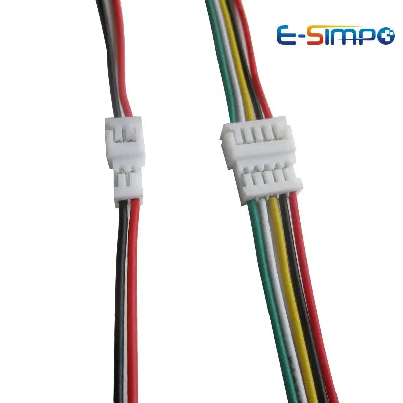 10pairs 20CM JST1.25 2P 3P 4P 5P 6P Male Female Plug Butt-joint Aerial Docking JST Plug Jack Terminal Wire Cable Connector