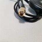 RP-SMA RP SMA Male to Female M/F EXTENSION Cable CORD 1.5M Wireless N Cordless WIFI Antenna Fixed Holder Magnet Base Dock