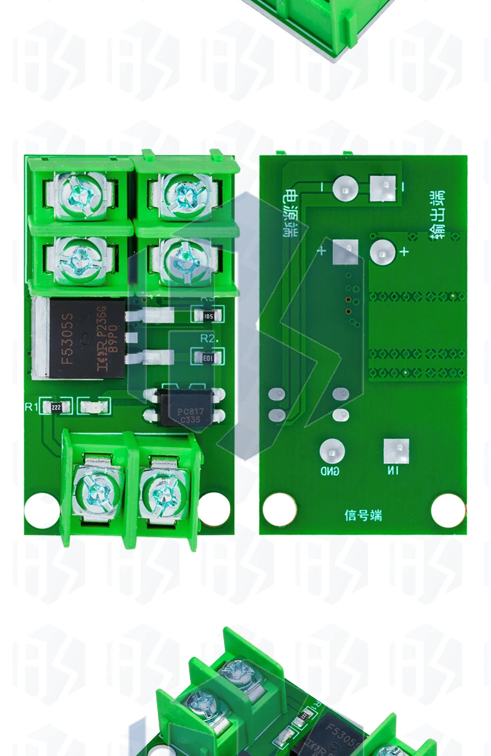 1PCS EGBO Electronic switch control board, pulse triggered switch module, DC controlled MOSFET optocoupler