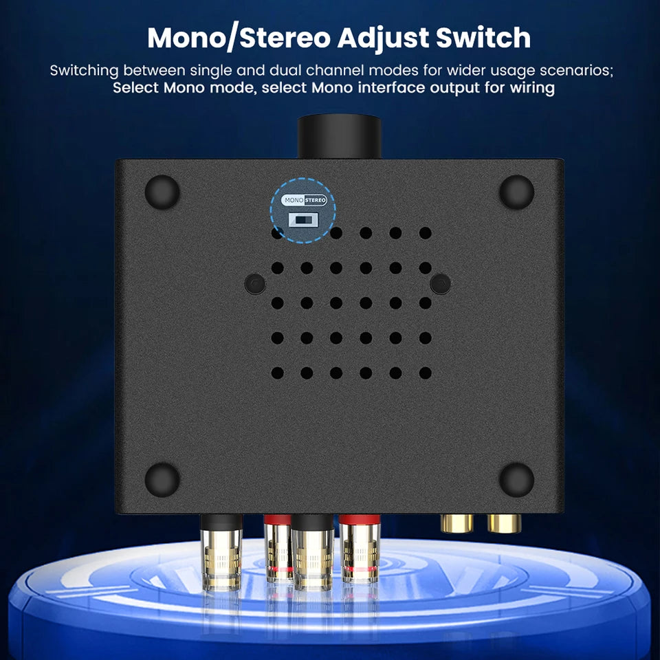 AIYIMA A07 MAX TPA3255 Audio Power Amplifier 2.0 Stereo Amplify 300Wx2 PBTL Mono Sound Amplifier 600W Home Speaker Amplificador