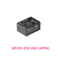 5Pcs New Relay HF33F JZC-33F-005 012 024-HS3 ZS3 HF33F-012-ZS3 4PIN 5PIN 5A 5V 12V 24V Power Relays