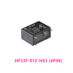 5Pcs New Relay HF33F JZC-33F-005 012 024-HS3 ZS3 HF33F-012-ZS3 4PIN 5PIN 5A 5V 12V 24V Power Relays