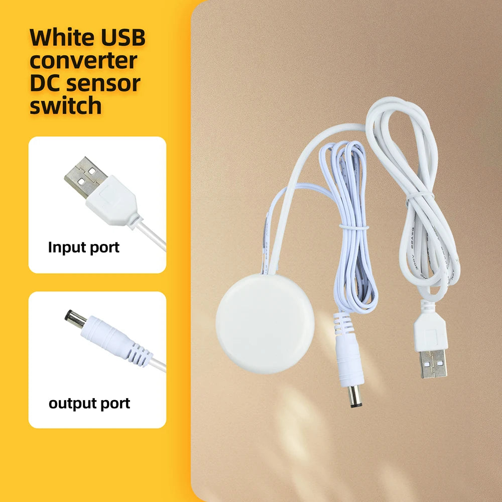 5V 12V 24V LED Dimmable Touch Sensor Switch Penetrating Wood Panel Smart Home Customized Dimmer for Lighting Control