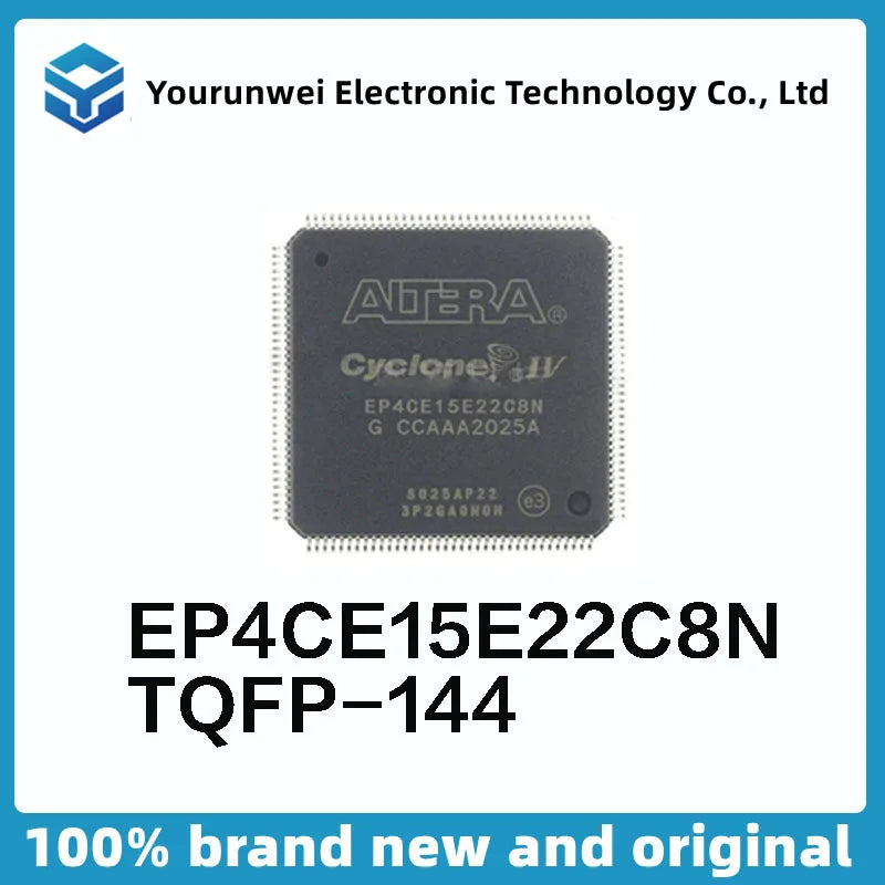 100% original brand new  EP4CE6E22C8N EP4CE10E22C8N EP4CE15E22C8N EP4CE22E22C8N TQFP144 CPLD/FPGA IC Chip