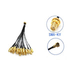 5Pcs SMA Connector Cable Female to IPX4 IPX4 MHF4 to SMA Female RF0.81 Antenna RG0.81MM Cable Assembly RP-SMA-K