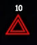 12mm 12V IP65 Symbol Push Button Switch Waterproof Plastic Button Momentary  for Racing Car & Boat - Dashboard Warning