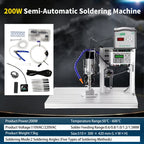 Semi-automatic Soldering Machine Foot Pedal Stable 110V/220V Soldering Station Spot Welder for USB/Aviation Plugs & Motor Wiring