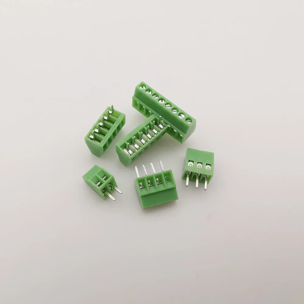 1Box KF128 Pitch 2.54mm PCB Screw Terminal Block Connector Mini 2.54 KF-128 Straight Screw Terminal Kit
