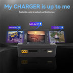 Toolkitrc M9 600W USB Fast Charing DC Smart Adjustable Screen Angle With Audio Function For 1-8S Lipo Lihv Life Battery