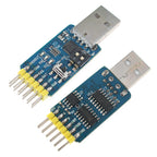 6 in 1 Multifunctional CP2102 Usb To TTL Serial Port Convert Module  485 232 Mutual Convert Compatible with 3.3V 5V Level Module
