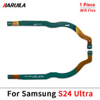 50Pcs，NEW Main FPC LCD Display Connect Wi-Fi Signal Antenna USB Mainboard Flex Cable Ribbon For Samsung S24 S24 Plus S24 Ultra
