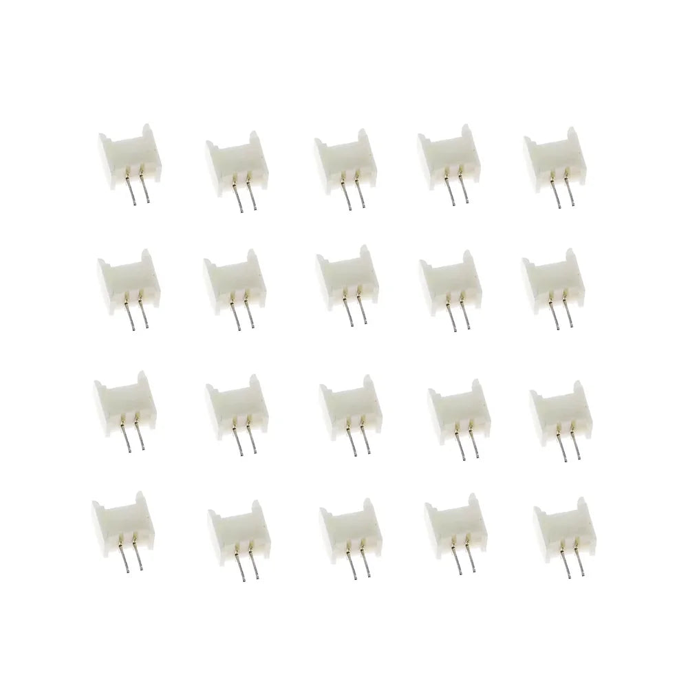 20Sets Mini Micro JST 1.25mm 2 Pin Male Female Connector Plug with Wires Cables 28AWG 10cm/20cm/30cm