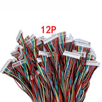5PCS  JST 0.8mm Connector Cable Wire 02SUR Single Double Head 2P 3P 4P 5P 6P 7P 8P 10P 0.8mm Pitch IDC Type 10cm 20cm 30cm