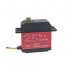 Waterproof 20KG 25KG 30KG 35KG Servo 180 Degree 270 Degree Large Torque Digital Servo Metal Gears 25T Servo Arm For RC Car Truck