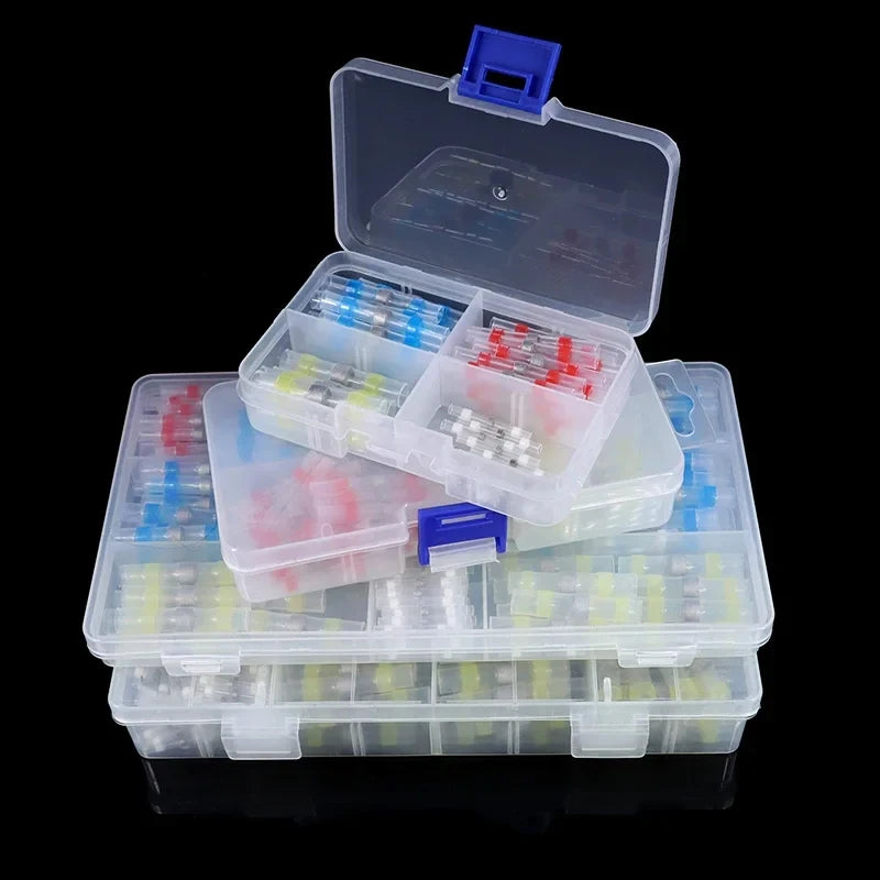 Solder Seal Wire Connectors 3:1 Shrinkage Rate Waterproof Electrical Cable Terminals DIY Heat Shrink Tube Electrical Butt Splice
