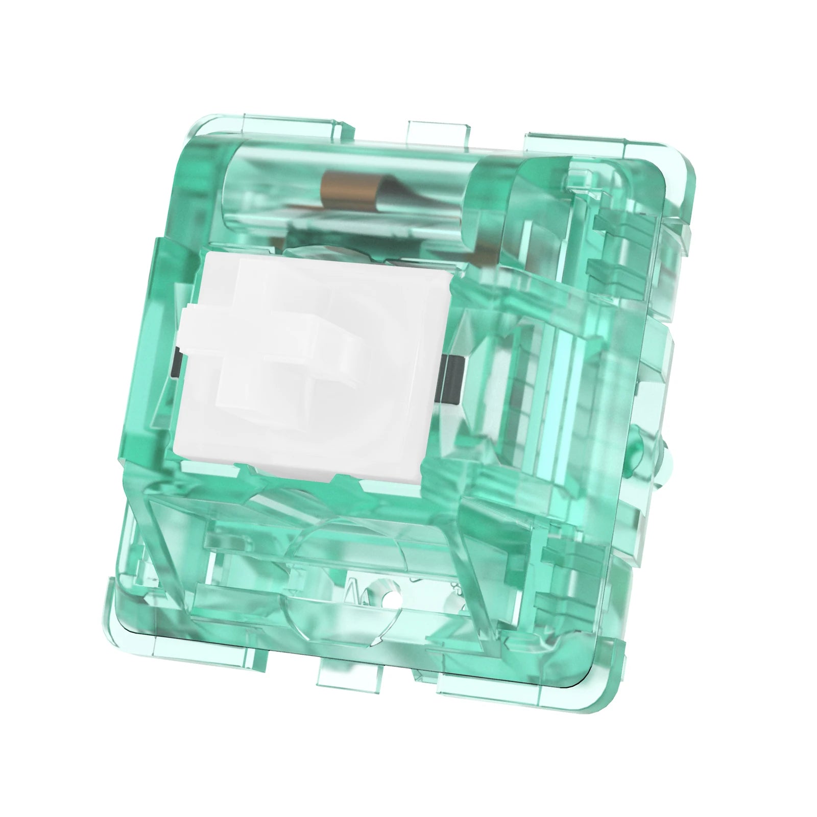 DUROCK T1 Silent Shrimp Tactile Switch 67g, 5-Pin Pre-Lubed Silent Switches, Quiet Tactile Switch for MX Mechanical Keyboard