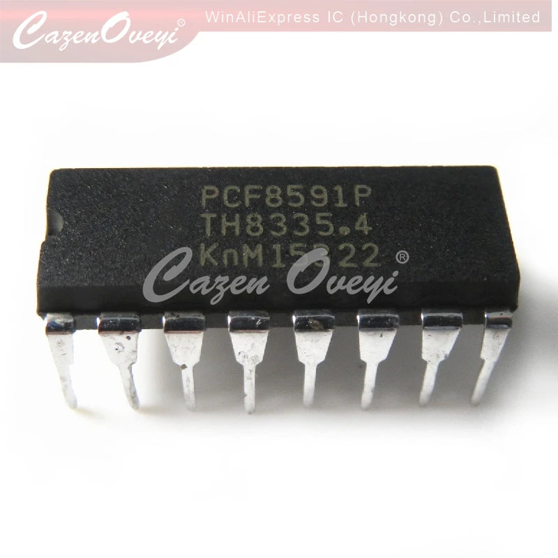 PCF8574P PCF8574 PCF8591P PCF8591 LP8072C LP8072 DIP-16