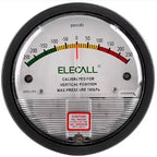 ELECALL EM2000 Differential Pressure Gauge Pa/Kpa/psi/mmH₂O for Air Gas Meters Barometer Pressure for Clean Room