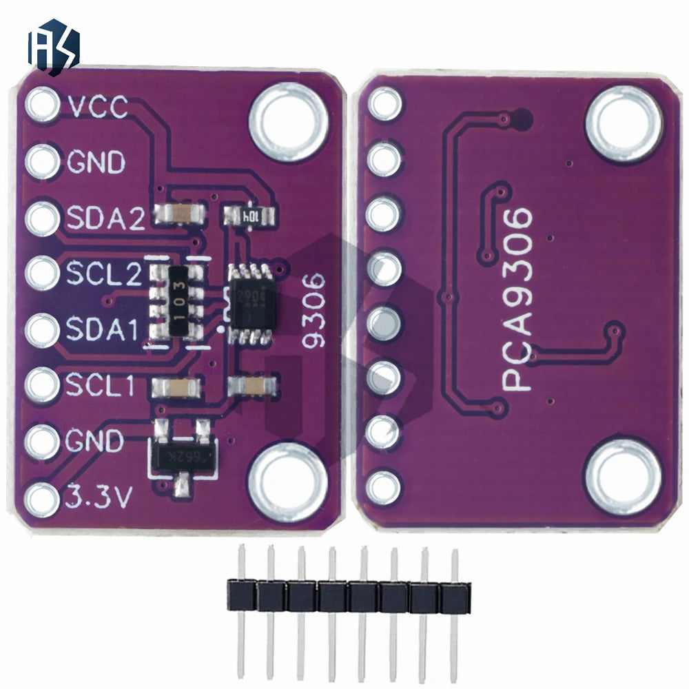 PCA9306 I2C/IIC Level Shifter - 2-Bit Bidirectional SMBus Translator, High Stability, Compatible for Arduino