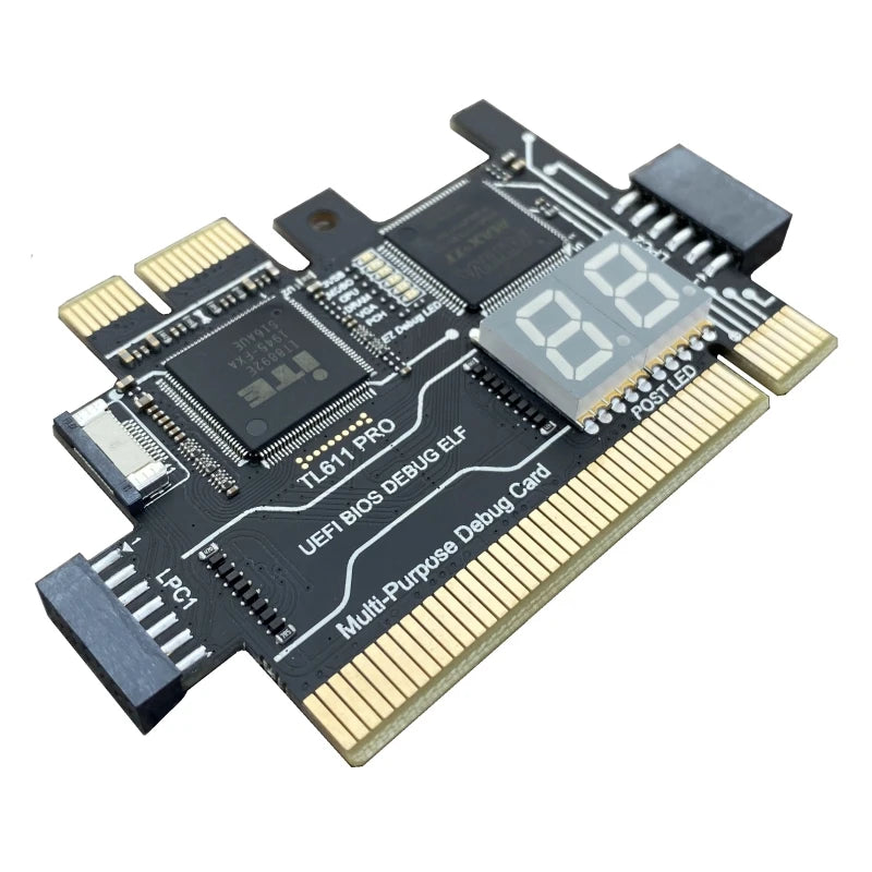 TL611 PRO Diagnostic Card, Pcie Diagnostic Card For Desktop Pci Motherboards For Desktops And Laptops IC Chip in Stock