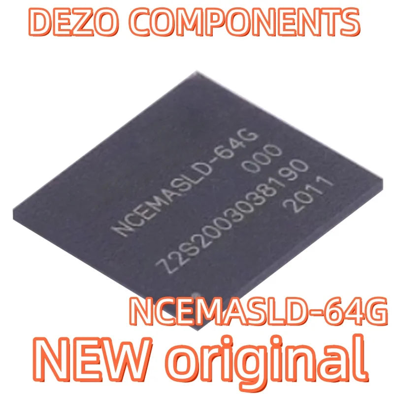 1PCS NCEMASLD-64G NCEMASLD-128G high performance 64GB and 128GB eMMC NAND flash IC 153FBGA