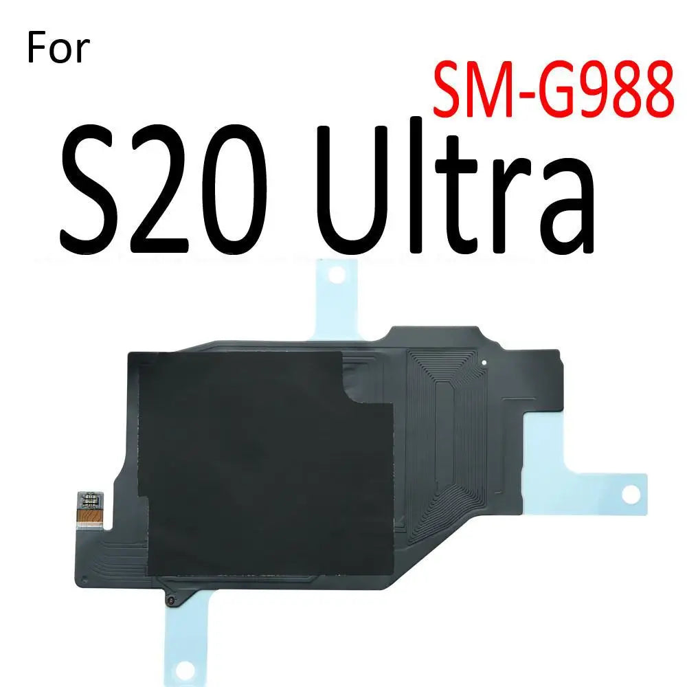 Wireless Charging Charger Receiver Coil NFC Compass Module Flex For Samsung Galaxy S7 Edge S8 S9 S10 S20 FE Plus Ultra S10e