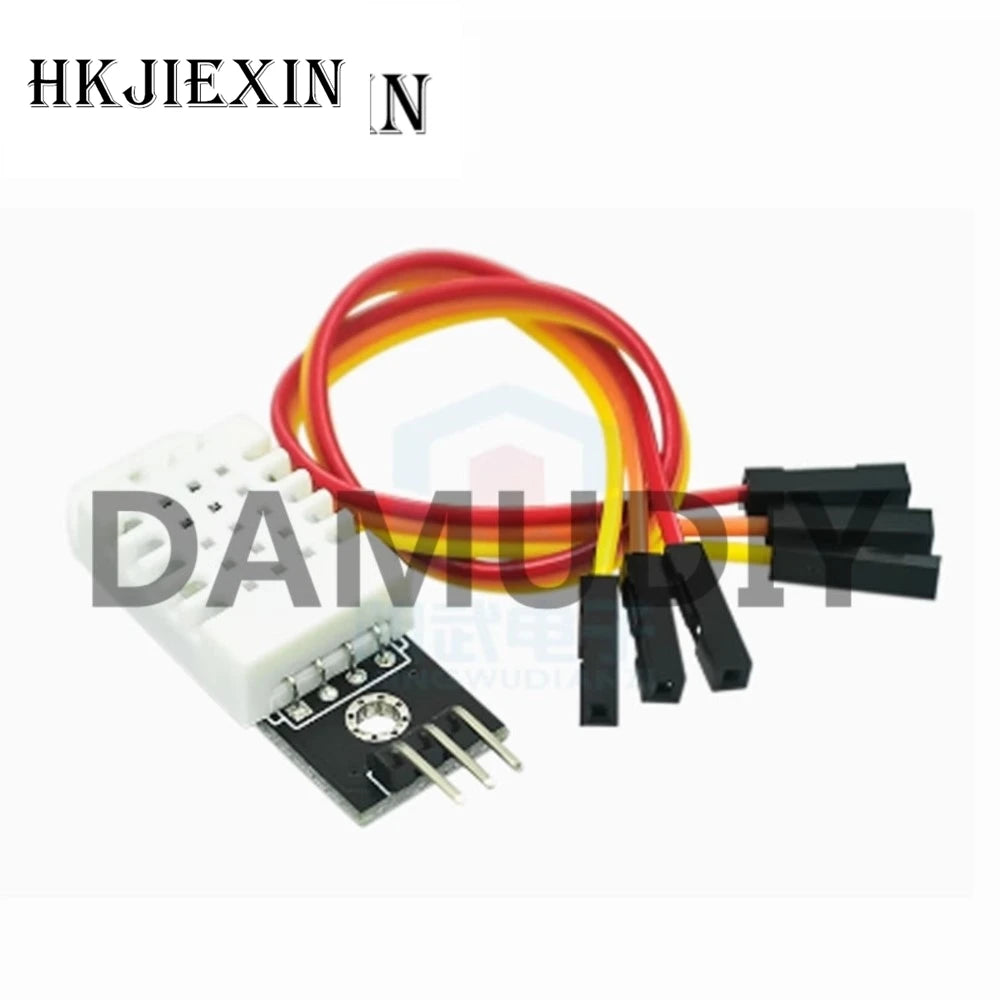 JX 1-10pcs DHT22 Digital Temperature and Humidity Sensor AM2302 Module+PCB with Cable