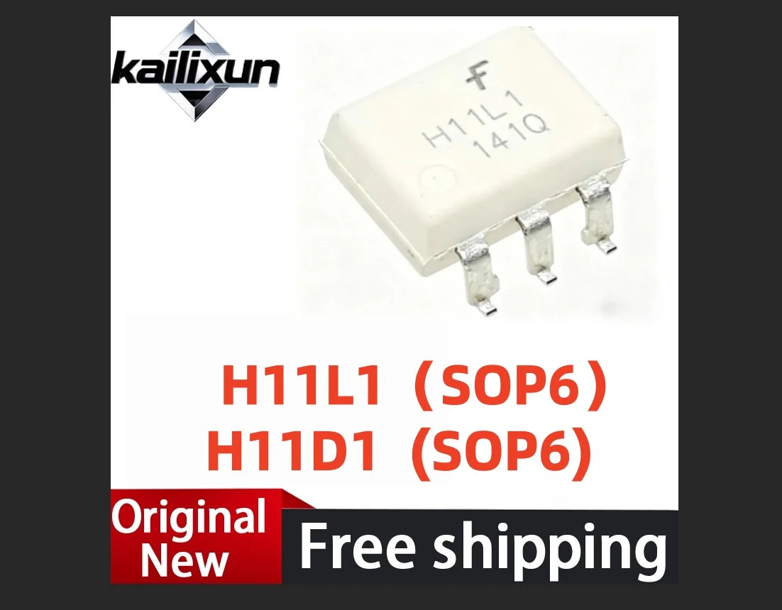 (10pcs) H11L1 H11L1SR2M H11D1 SOP-6 SMD Optocoupler Photoelectric Coupler